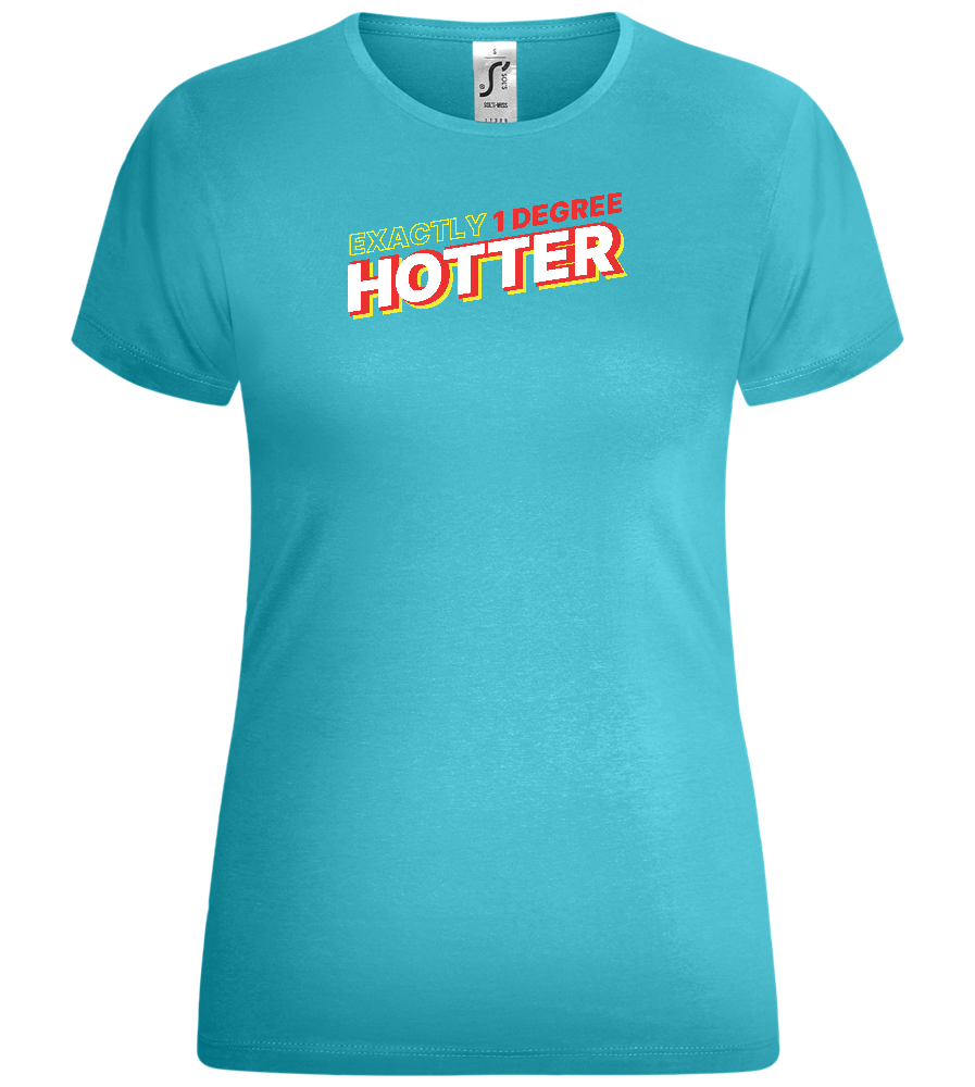 1 Degree Hotter Design - Comfort women's t-shirt_HAWAIIAN OCEAN_front