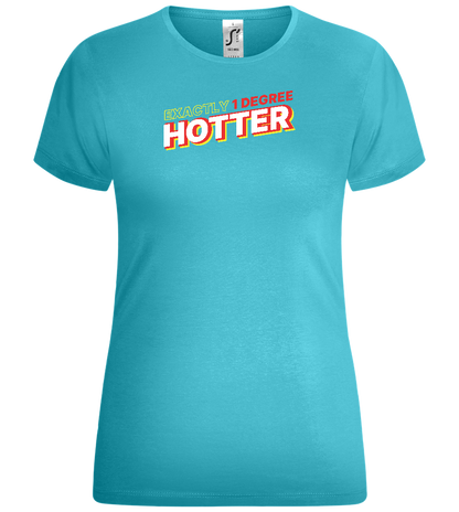 1 Degree Hotter Design - Comfort women's t-shirt_HAWAIIAN OCEAN_front