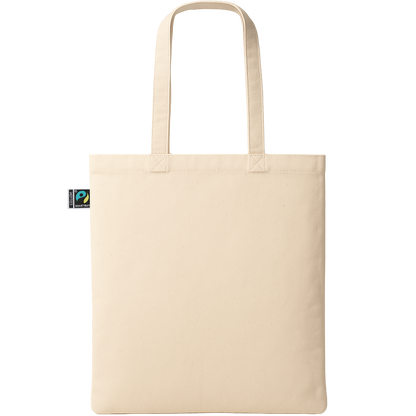 Fairtrade Cotton Shopping Bag (140gr/m²)_BEIGE_back