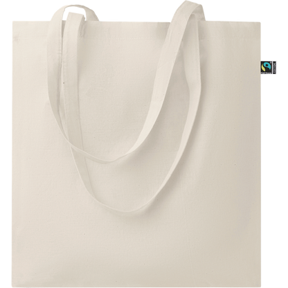 Fairtrade Cotton Shopping Bag (140gr/m²)_BEIGE_DETAILEDIMAGE_front_1