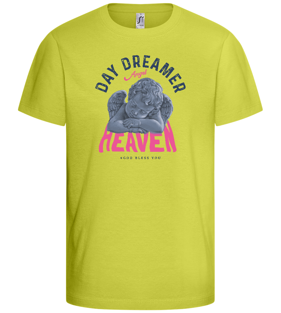 Day Dreamer Design - Basic kids t-shirt_GREEN APPLE_front