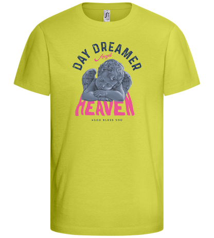 Day Dreamer Design - Basic kids t-shirt_GREEN APPLE_front