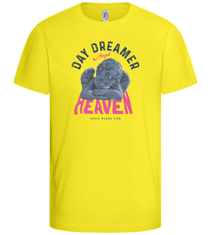 Day Dreamer Design - Basic kids t-shirt_LEMON_front