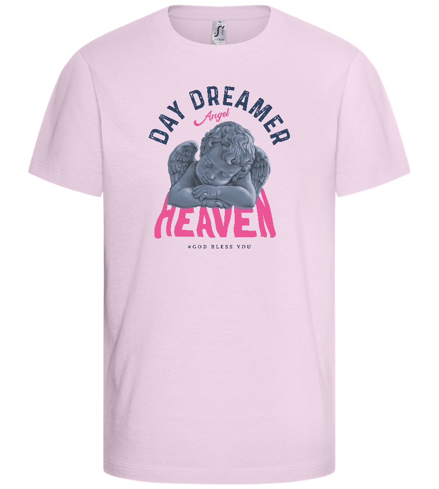 Day Dreamer Design - Basic kids t-shirt_LIGHT PINK_front