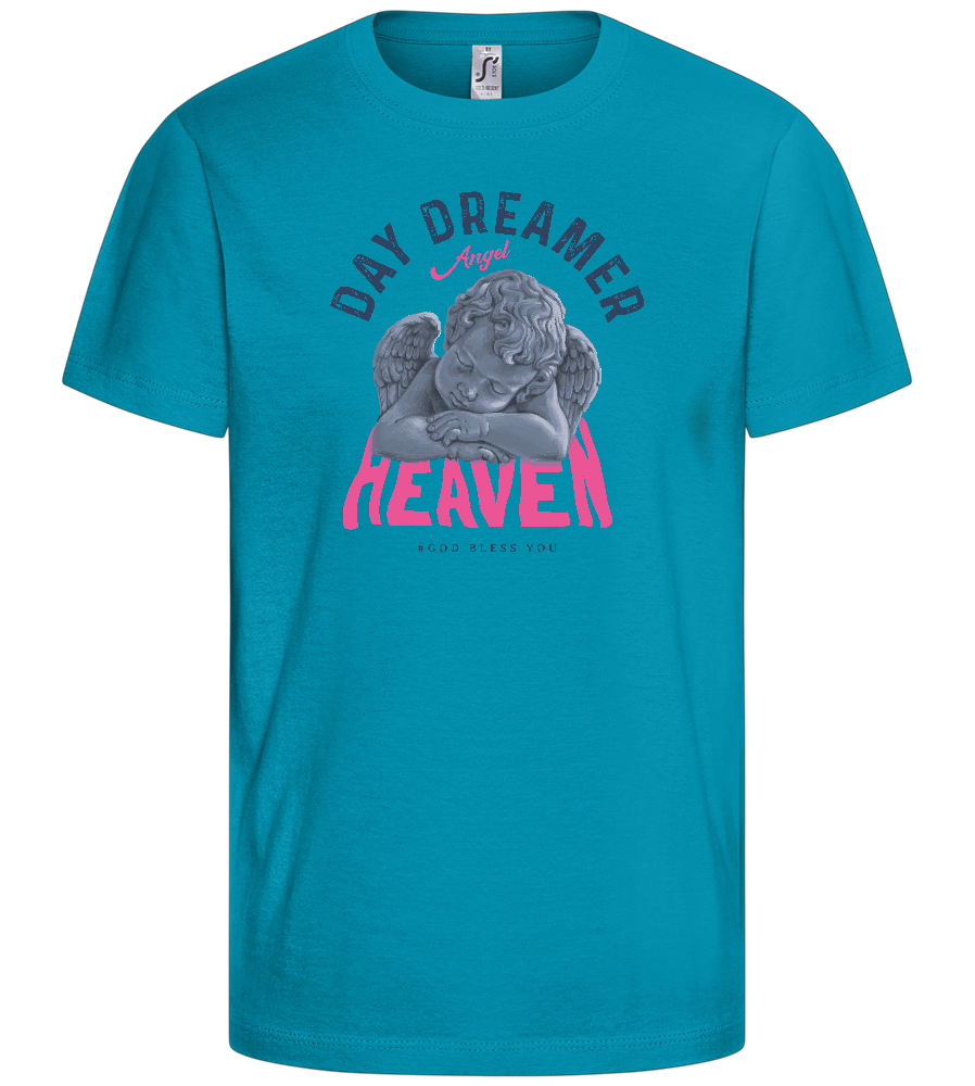 Day Dreamer Design - Basic kids t-shirt_TURQUOISE_front