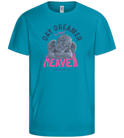 Day Dreamer Design - Basic kids t-shirt_TURQUOISE_front