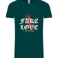 Fake Love Design - Comfort Unisex T-Shirt_GREEN EMPIRE_front