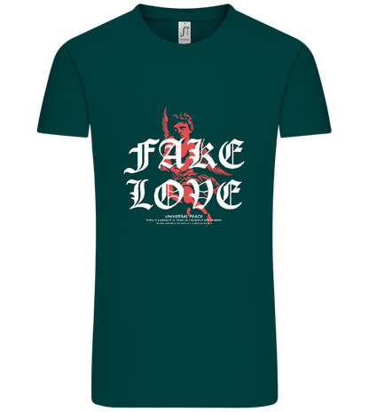 Fake Love Design - Comfort Unisex T-Shirt_GREEN EMPIRE_front