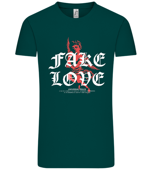 Fake Love Design - Comfort Unisex T-Shirt_GREEN EMPIRE_front