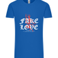 Fake Love Design - Comfort Unisex T-Shirt_ROYAL_front