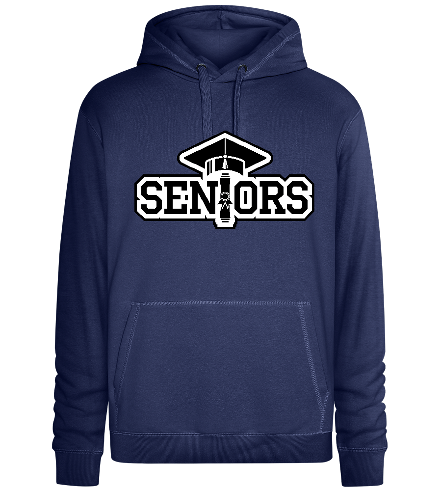 Seniors Design - Premium unisex hoodie_DENIM CHINA_front