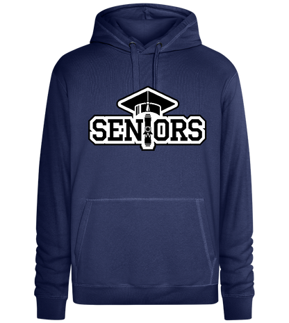 Seniors Design - Premium unisex hoodie_DENIM CHINA_front