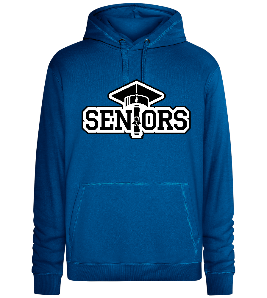 Seniors Design - Premium unisex hoodie_ROYAL_front