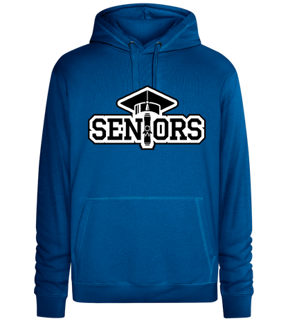 Seniors Design - Premium unisex hoodie_ROYAL_front