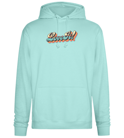 Love It Design - Premium Essential Unisex Hoodie_ARCTIC BLUE_front