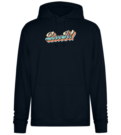 Love It Design - Premium Essential Unisex Hoodie_BLACK_front