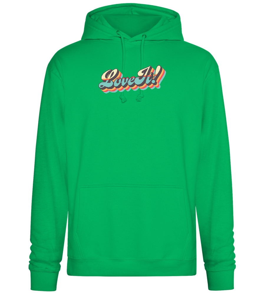 Love It Design - Premium Essential Unisex Hoodie_SPRING GREEN_front