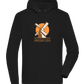 Kingsday Windmill Design - Premium unisex hoodie_BLACK_front