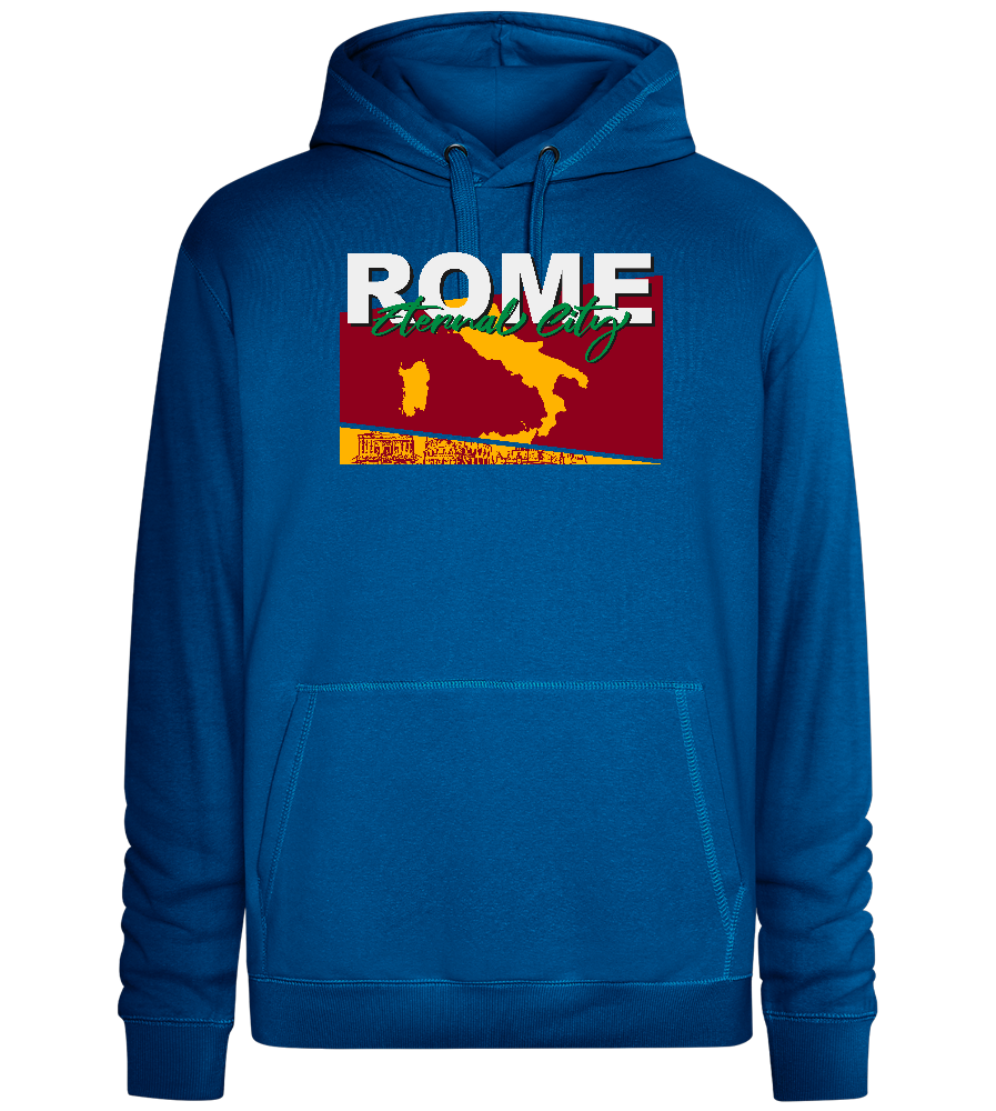 City of Rome Design - Premium unisex hoodie_ROYAL_front