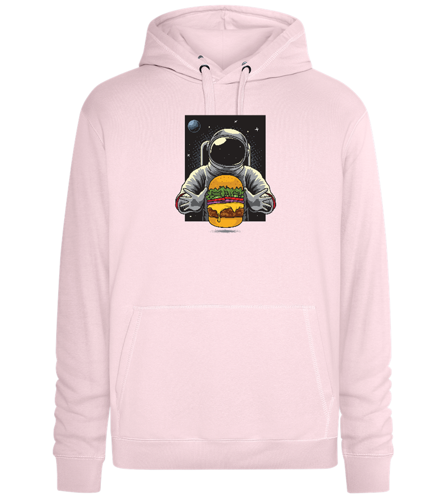 Astroburger Design - Premium unisex hoodie_LIGHT PEACH ROSE_front