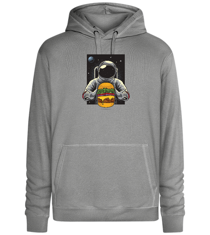 Astroburger Design - Premium unisex hoodie_ORION GREY II_front