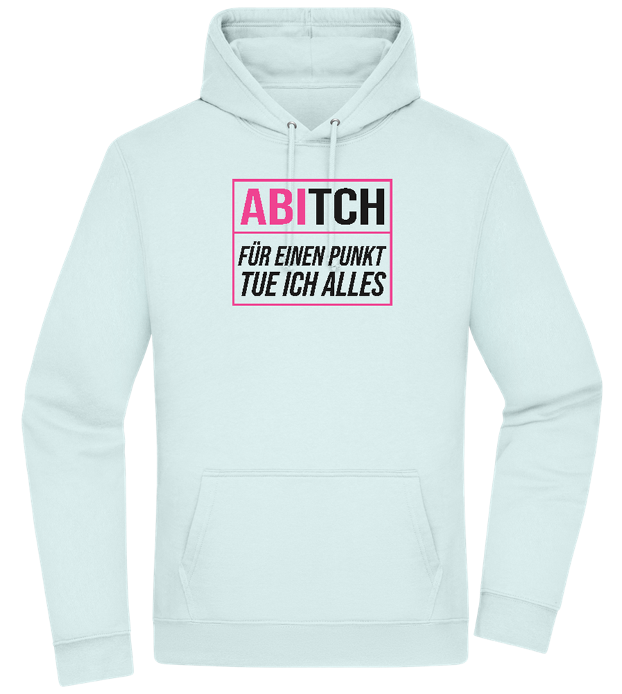 Tue Ich Alles Design - Premium Essential Unisex Hoodie_ARCTIC BLUE_front