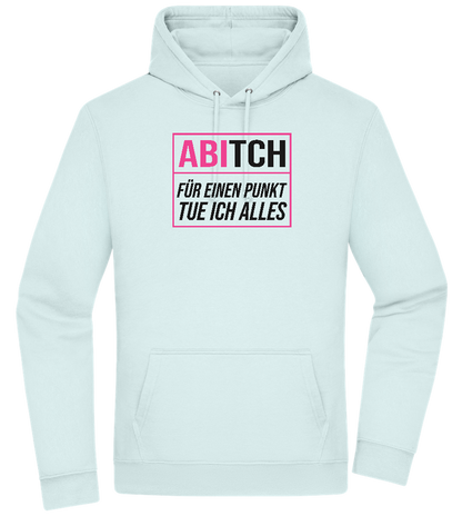 Tue Ich Alles Design - Premium Essential Unisex Hoodie_ARCTIC BLUE_front