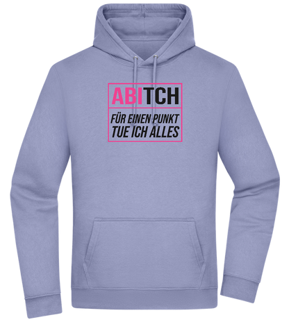 Tue Ich Alles Design - Premium Essential Unisex Hoodie_BLUE_front