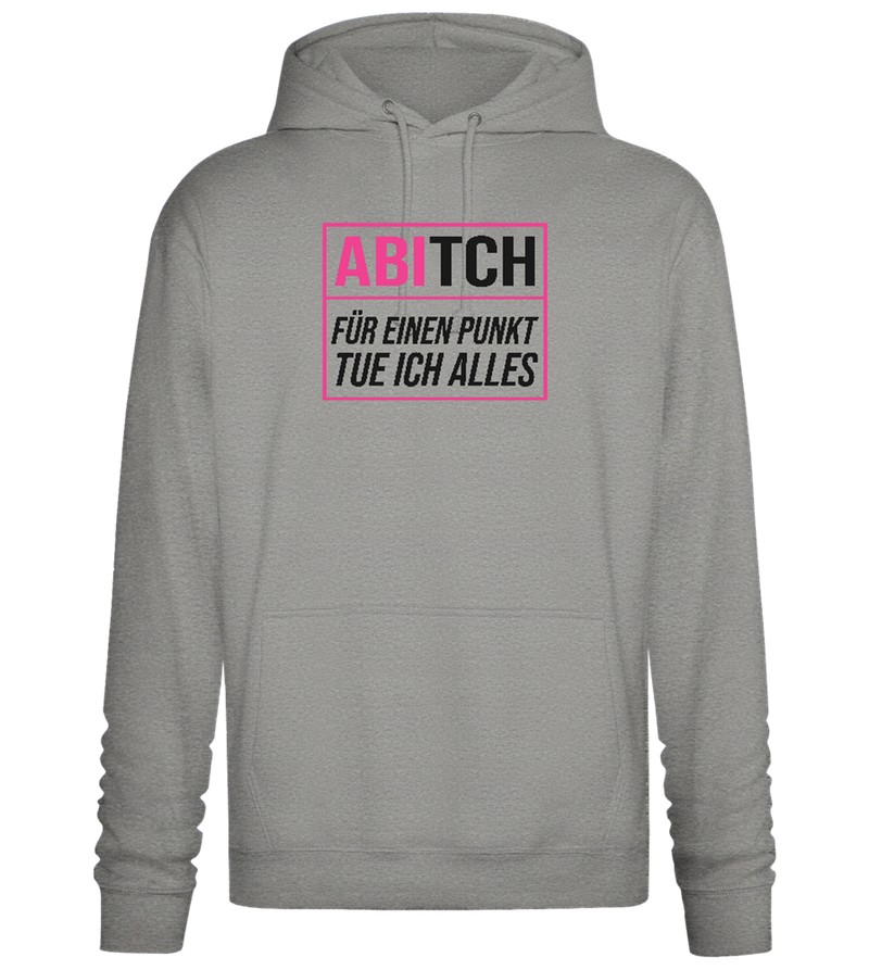 Tue Ich Alles Design - Premium Essential Unisex Hoodie_ORION GREY II_front