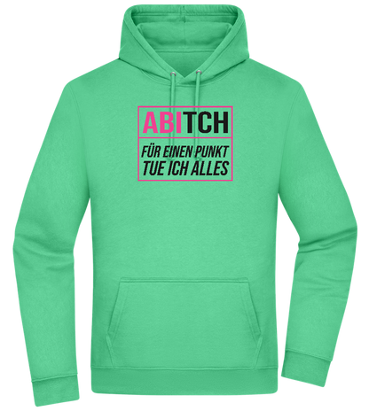 Tue Ich Alles Design - Premium Essential Unisex Hoodie_SPRING GREEN_front