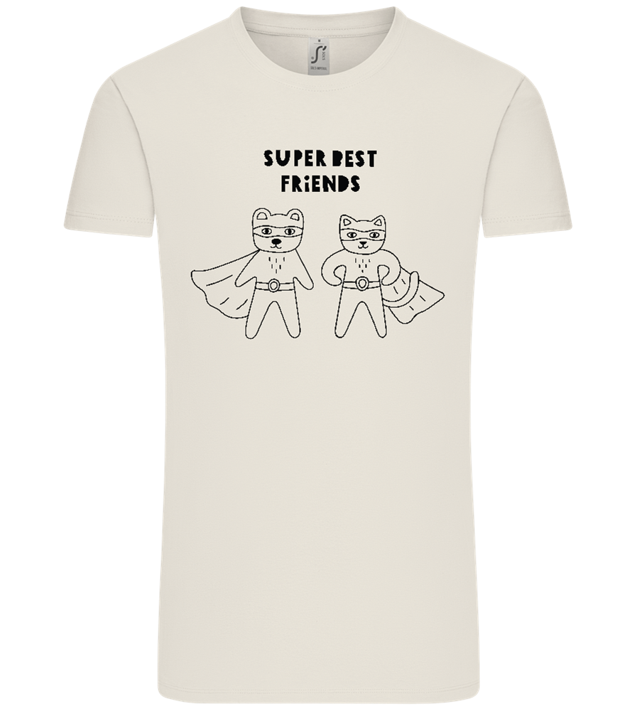 Super BFF Design - Comfort Unisex T-Shirt_ECRU_front