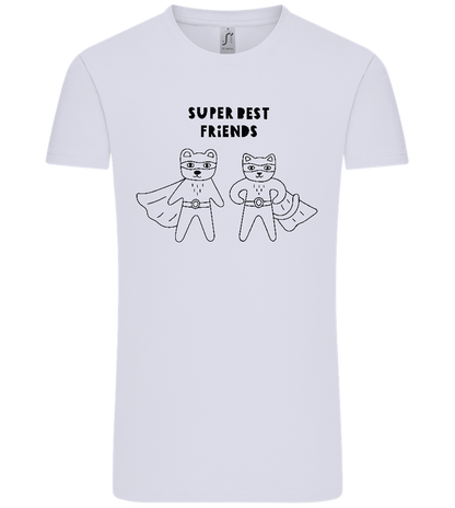 Super BFF Design - Comfort Unisex T-Shirt_LILAK_front