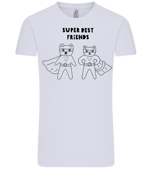 Super BFF Design - Comfort Unisex T-Shirt_LILAK_front