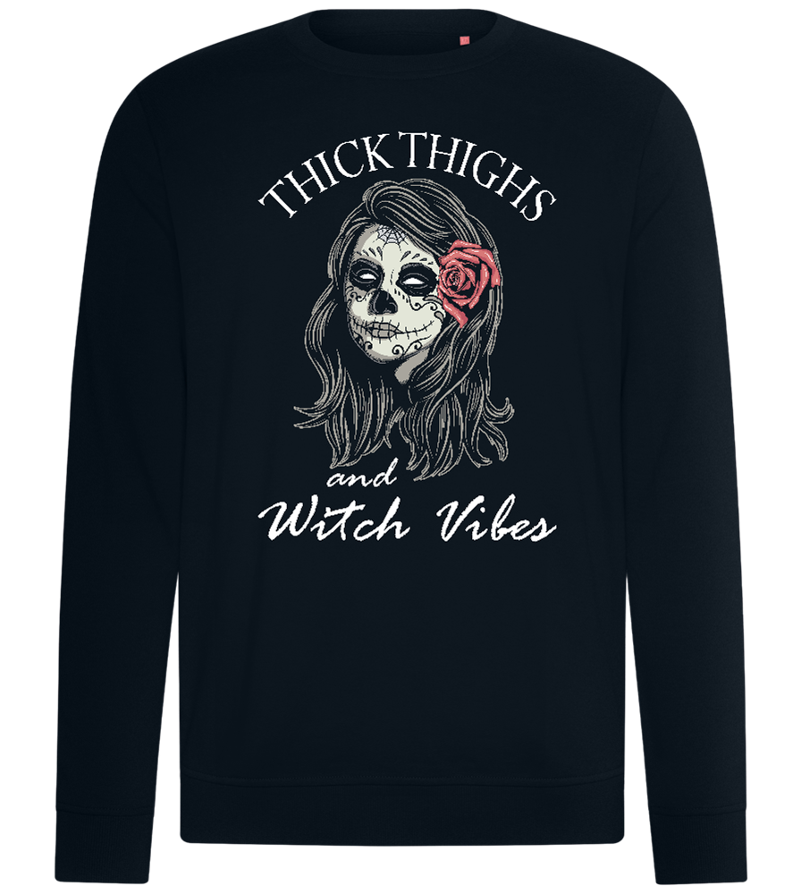 Witch Vibes Design - Comfort unisex sweater_BLACK_front