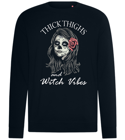 Witch Vibes Design - Comfort unisex sweater_BLACK_front