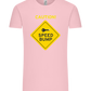 Speed Bump Design - Comfort Unisex T-Shirt_CANDY PINK_front