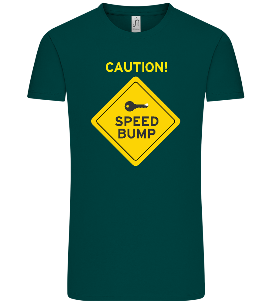 Speed Bump Design - Comfort Unisex T-Shirt_GREEN EMPIRE_front