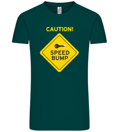 Speed Bump Design - Comfort Unisex T-Shirt_GREEN EMPIRE_front