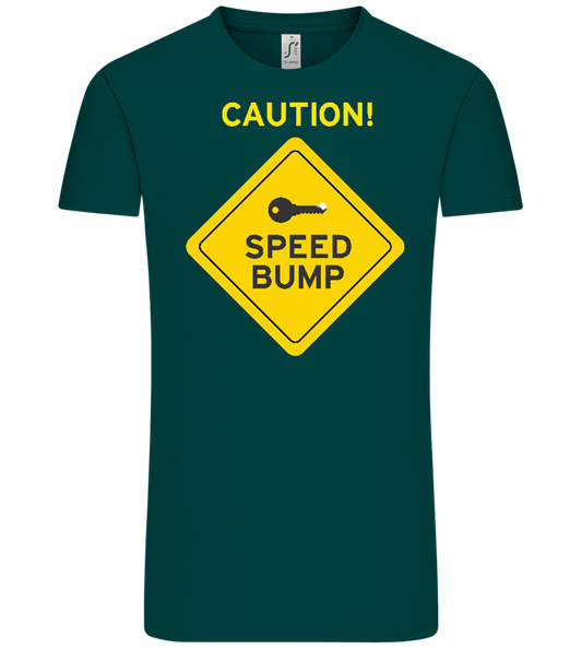 Speed Bump Design - Comfort Unisex T-Shirt_GREEN EMPIRE_front