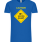 Speed Bump Design - Comfort Unisex T-Shirt_ROYAL_front