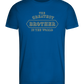 Greatest Brother in the World Design - Basic men's fitted t-shirt_ROYAL_front