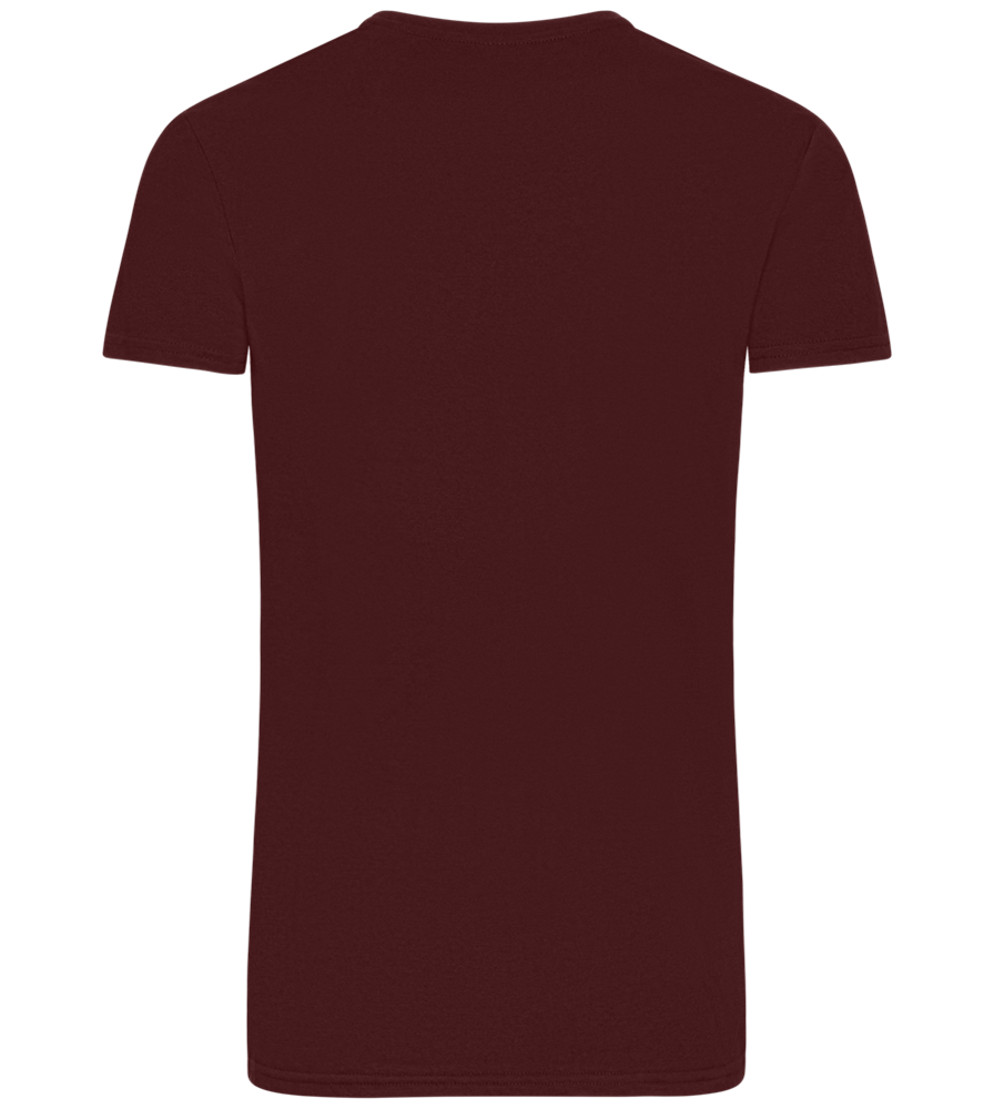 Greatest Brother in the World Design - Basic men's fitted t-shirt_BORDEAUX_back