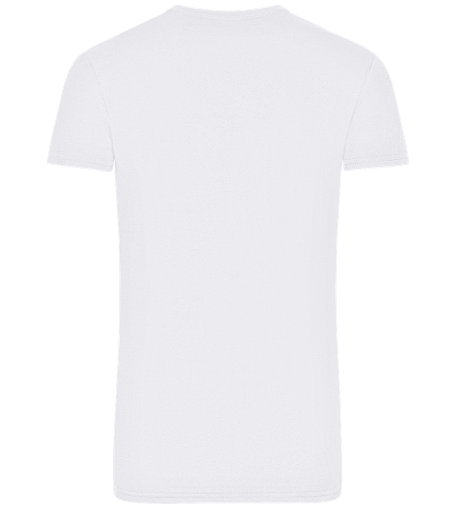 Greatest Brother in the World Design - Basic men's fitted t-shirt_WHITE_back