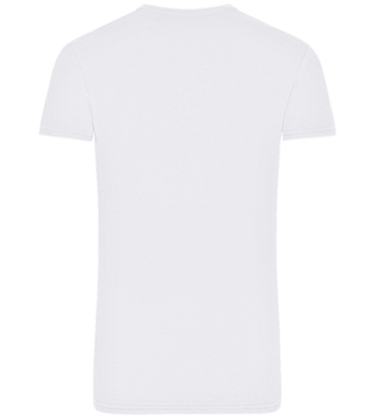 Greatest Brother in the World Design - Basic men's fitted t-shirt_WHITE_back