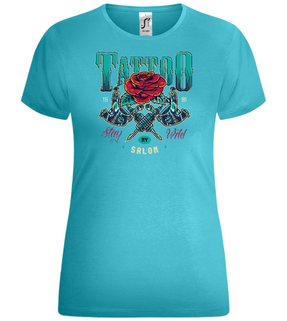 Tattoo Salon NY Design - Comfort women's t-shirt_HAWAIIAN OCEAN_front