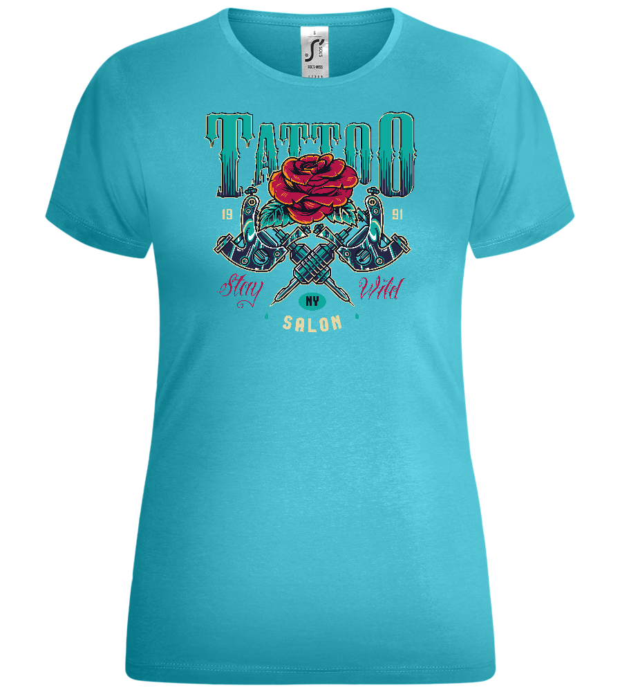 Tattoo Salon NY Design - Comfort women's t-shirt_HAWAIIAN OCEAN_front