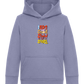 Slow but Sure Design - Comfort Kids Hoodie_BLUE_front