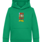 Slow but Sure Design - Comfort Kids Hoodie_MEADOW GREEN_front