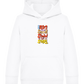 Slow but Sure Design - Comfort Kids Hoodie_WHITE_front