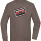 Feel the Beat Design - Comfort Essential Unisex Sweater_CHARCOAL CHIN_front